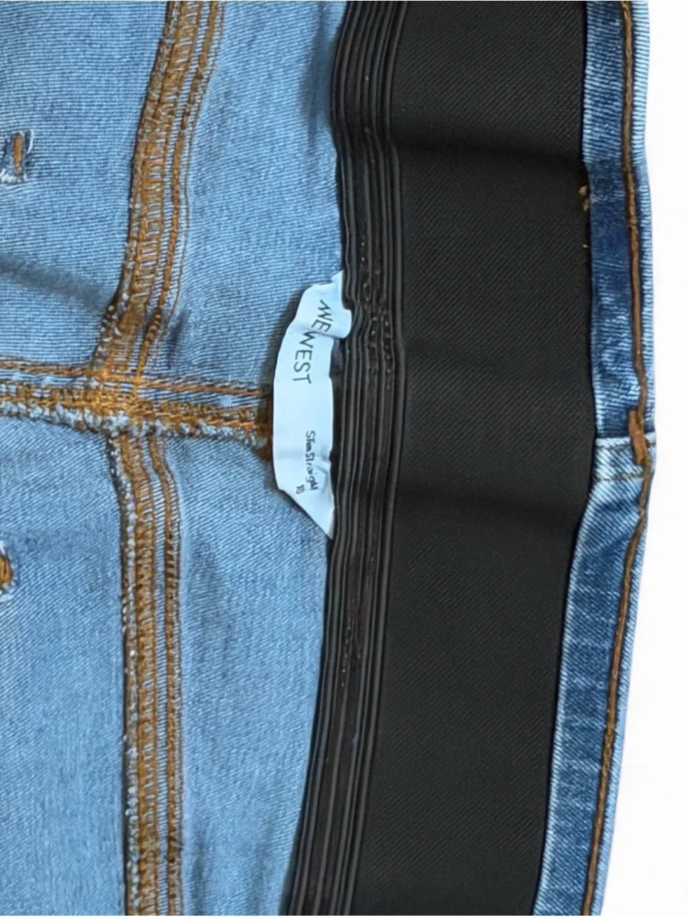 Nine West Women's Skinny Jeans in Blue Wash